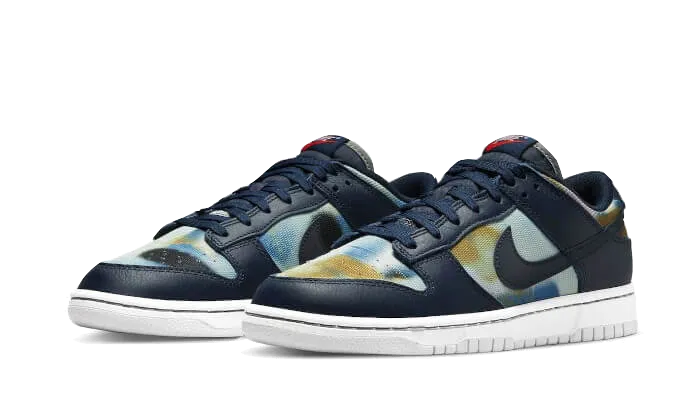 Nike Dunk Low Graffiti Navy can be rewritten as Nike Dunk Low Navy Graffiti.