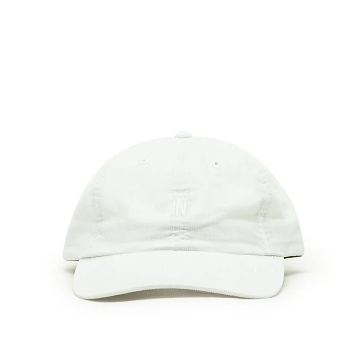 Norse Projects White Baby Corduroy Sports Cap