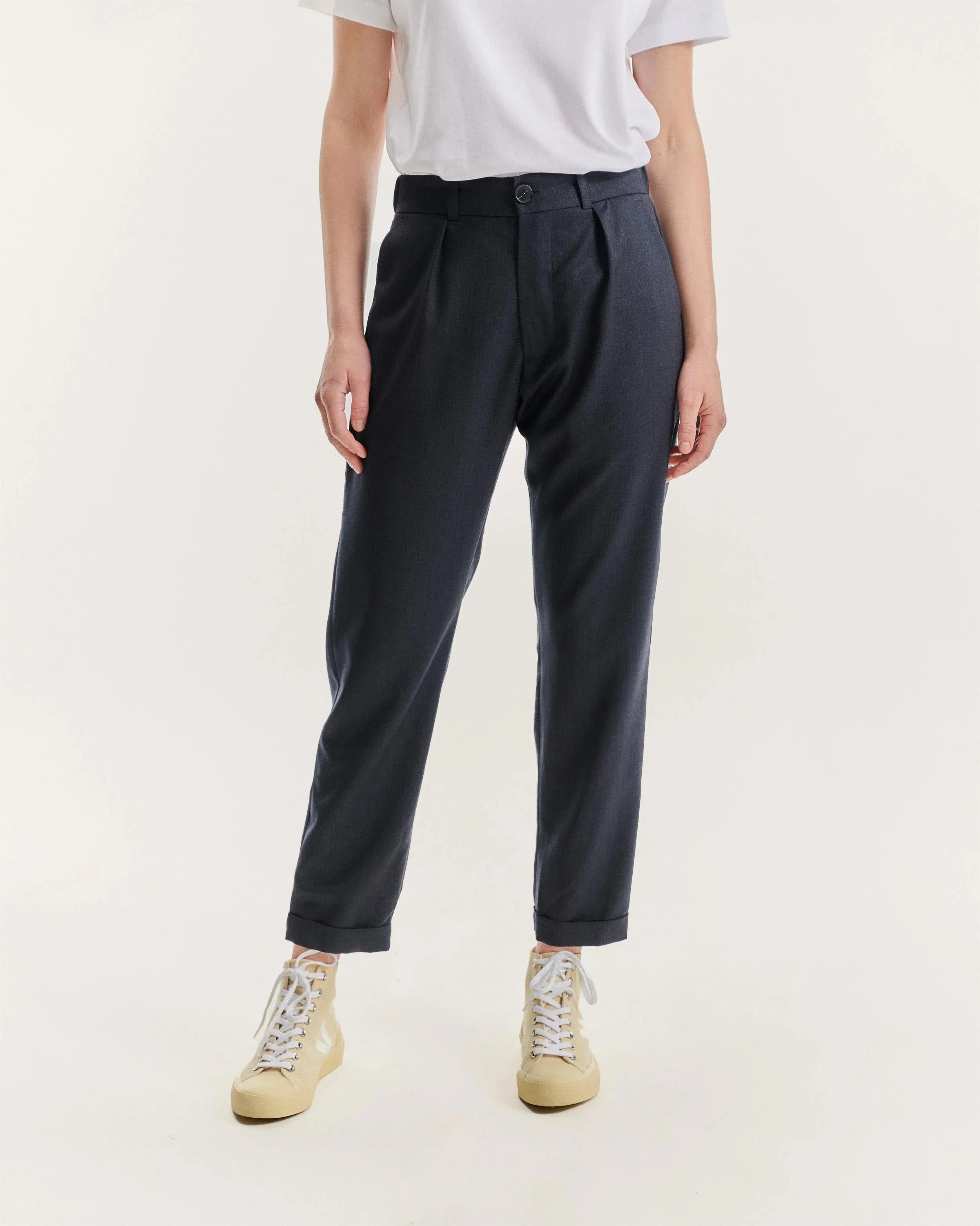 noyoco   Sienna Pant  Night Blue