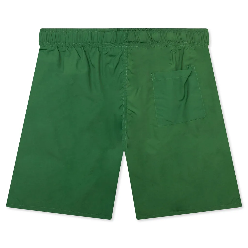 Nylon Shorts for Men - Forest Green