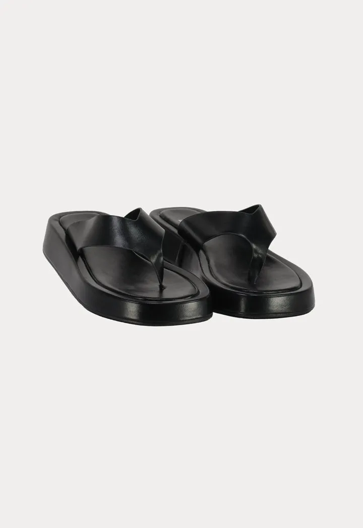 Open Toe Thong Sandals