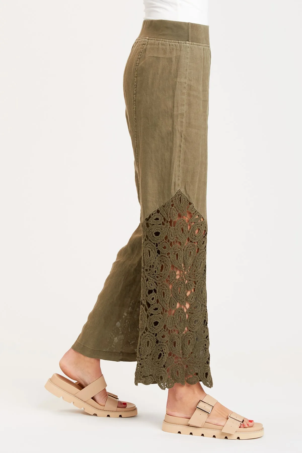 Ottilie Pant - Flared Wide-Leg Pants With High Waist