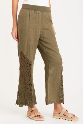 Ottilie Pant - Flared Wide-Leg Pants With High Waist