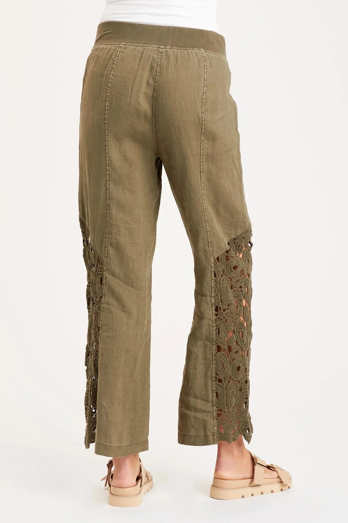 Ottilie Pant - Flared Wide-Leg Pants With High Waist