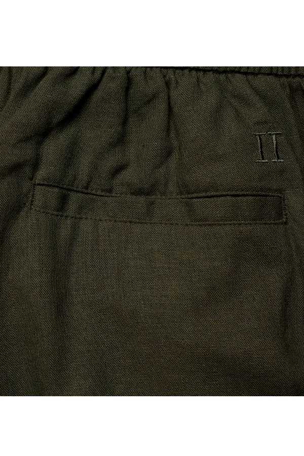 Otto Linen Shorts - Forest - Les Deux