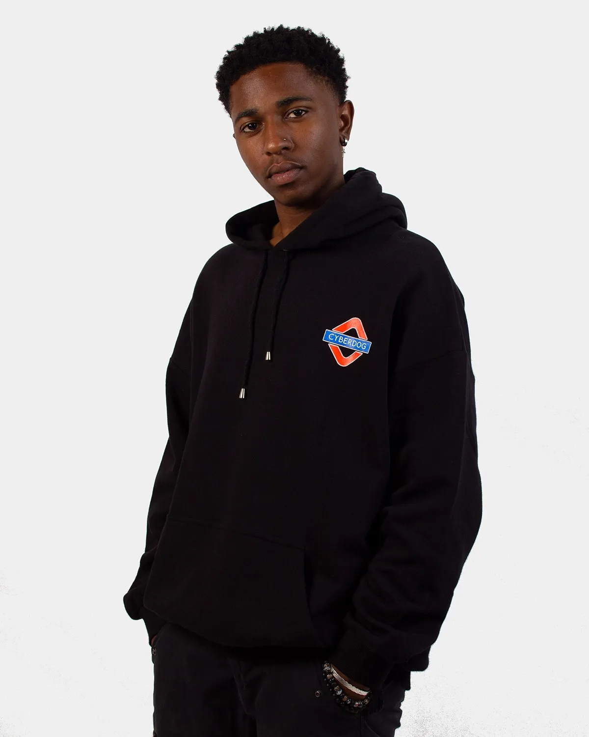 Oversized Party Map Hoodie