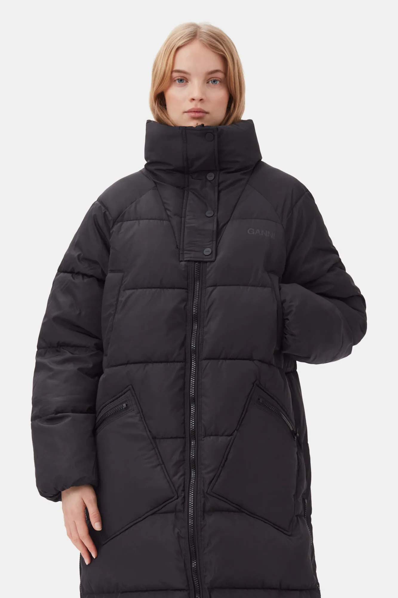 Oversized Tech Puffer Coat