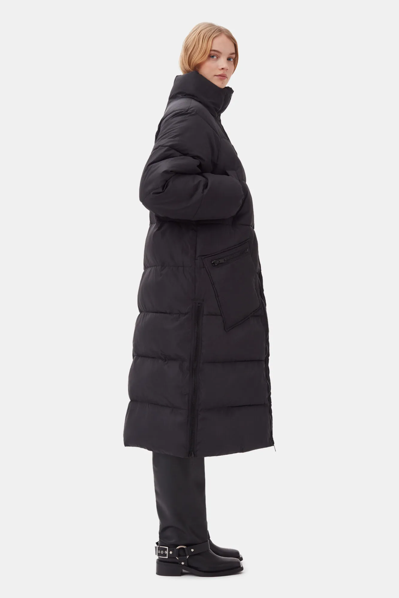 Oversized Tech Puffer Coat