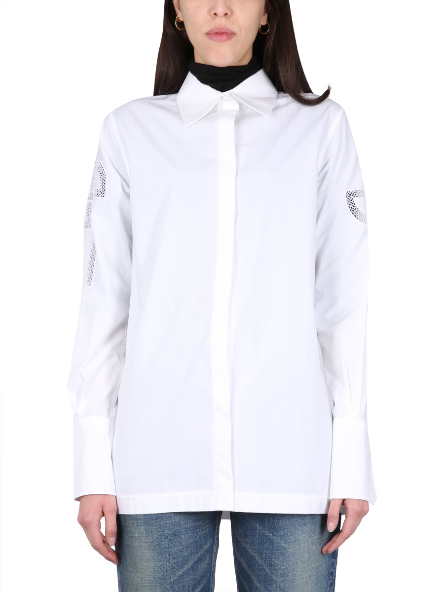 PATOU    COTTON POPLIN SHIRT