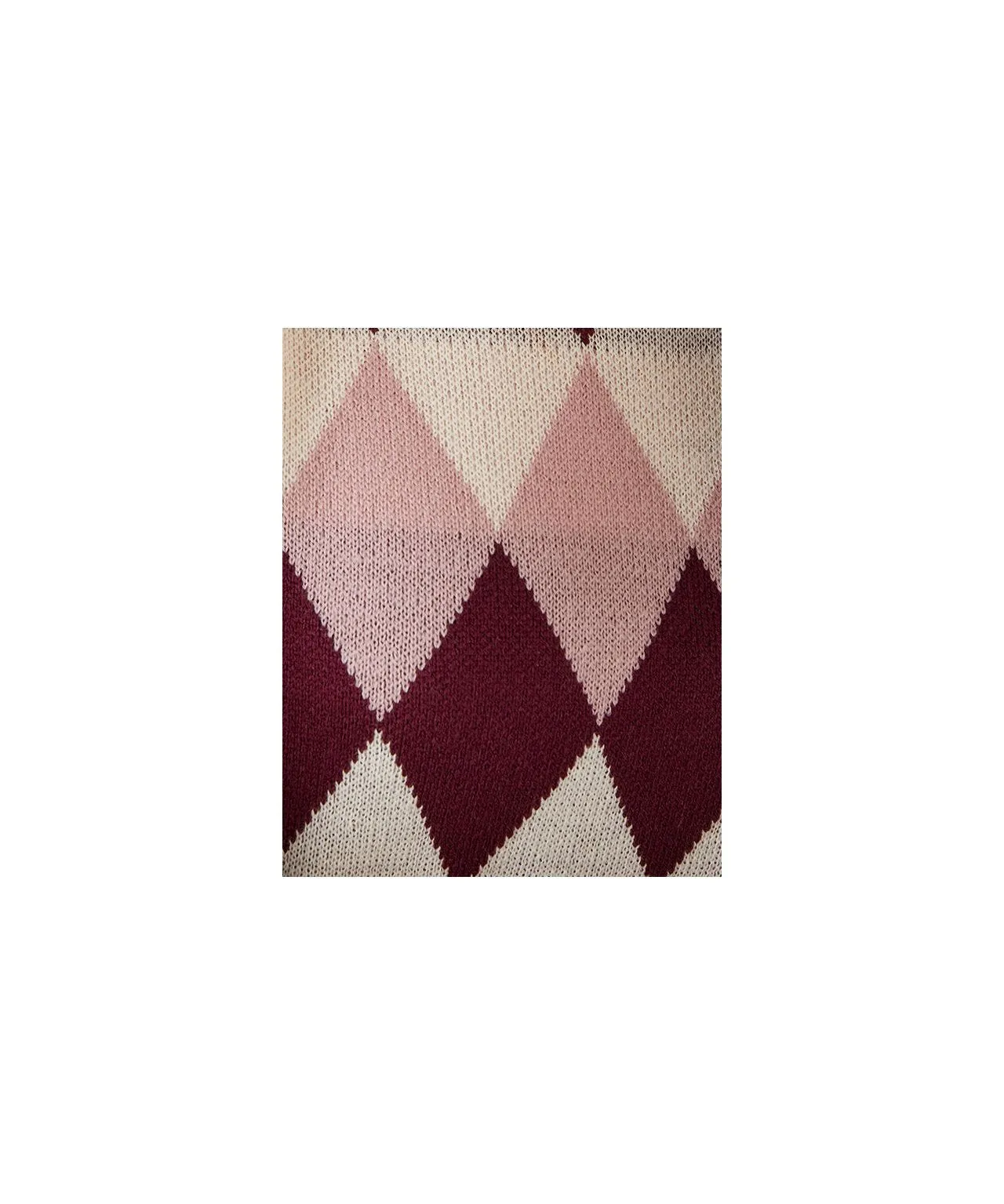 Patterned Knit Pullover