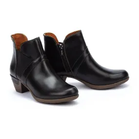 Pikolinos Rotterdam Black Leather Boot