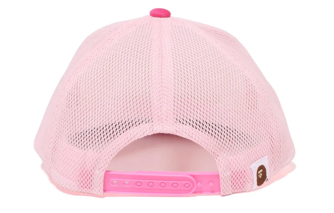 Pink BAPE STA Mesh Cap