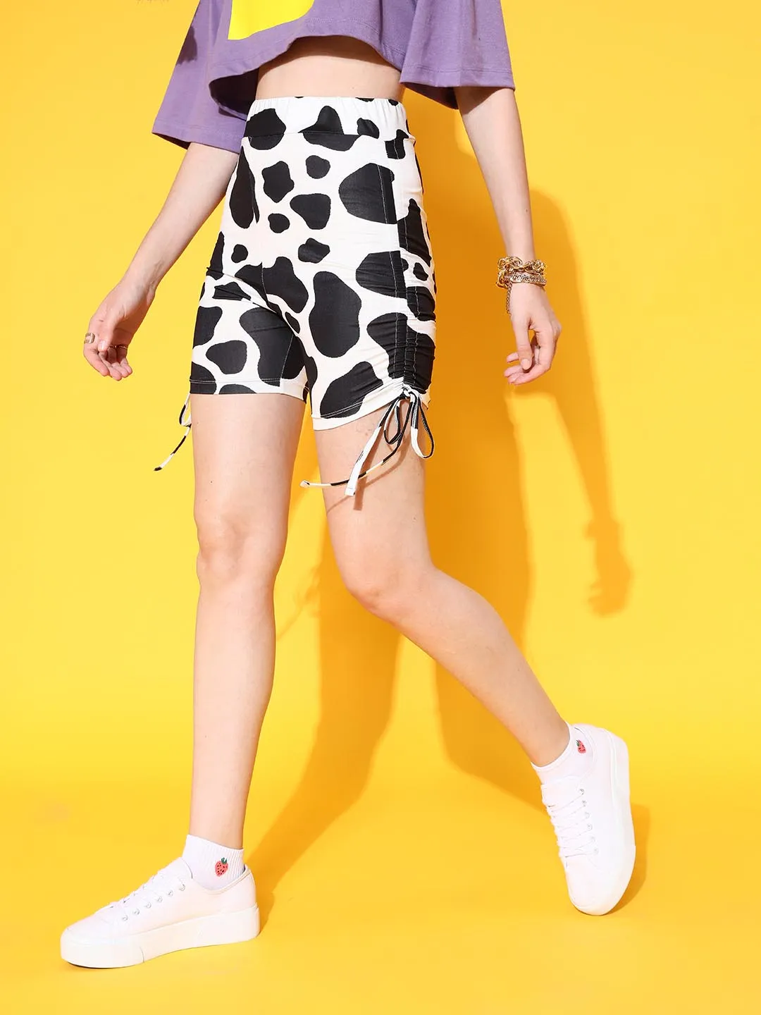 Printed Cycling Short