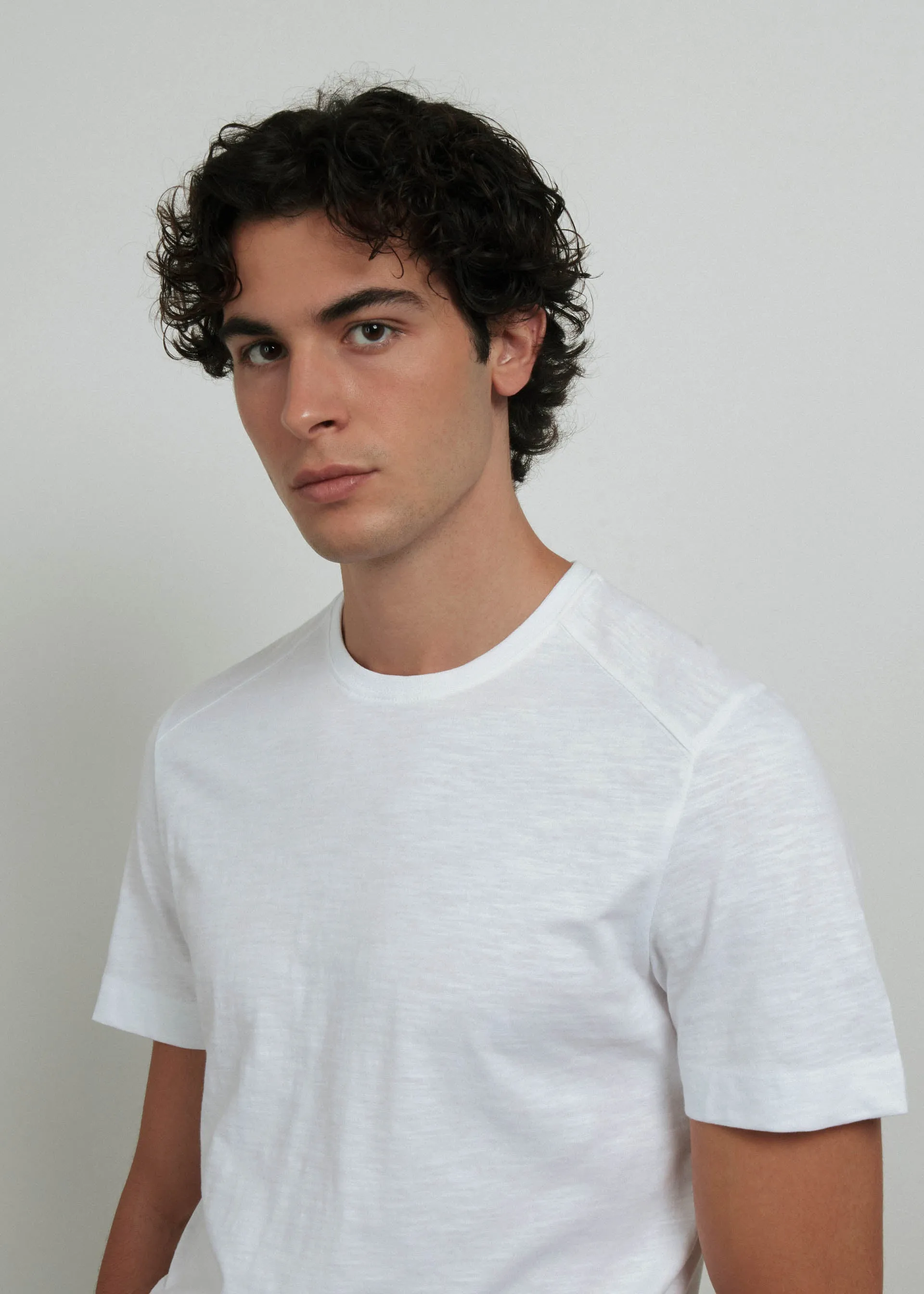 Pure cotton plain T-shirt