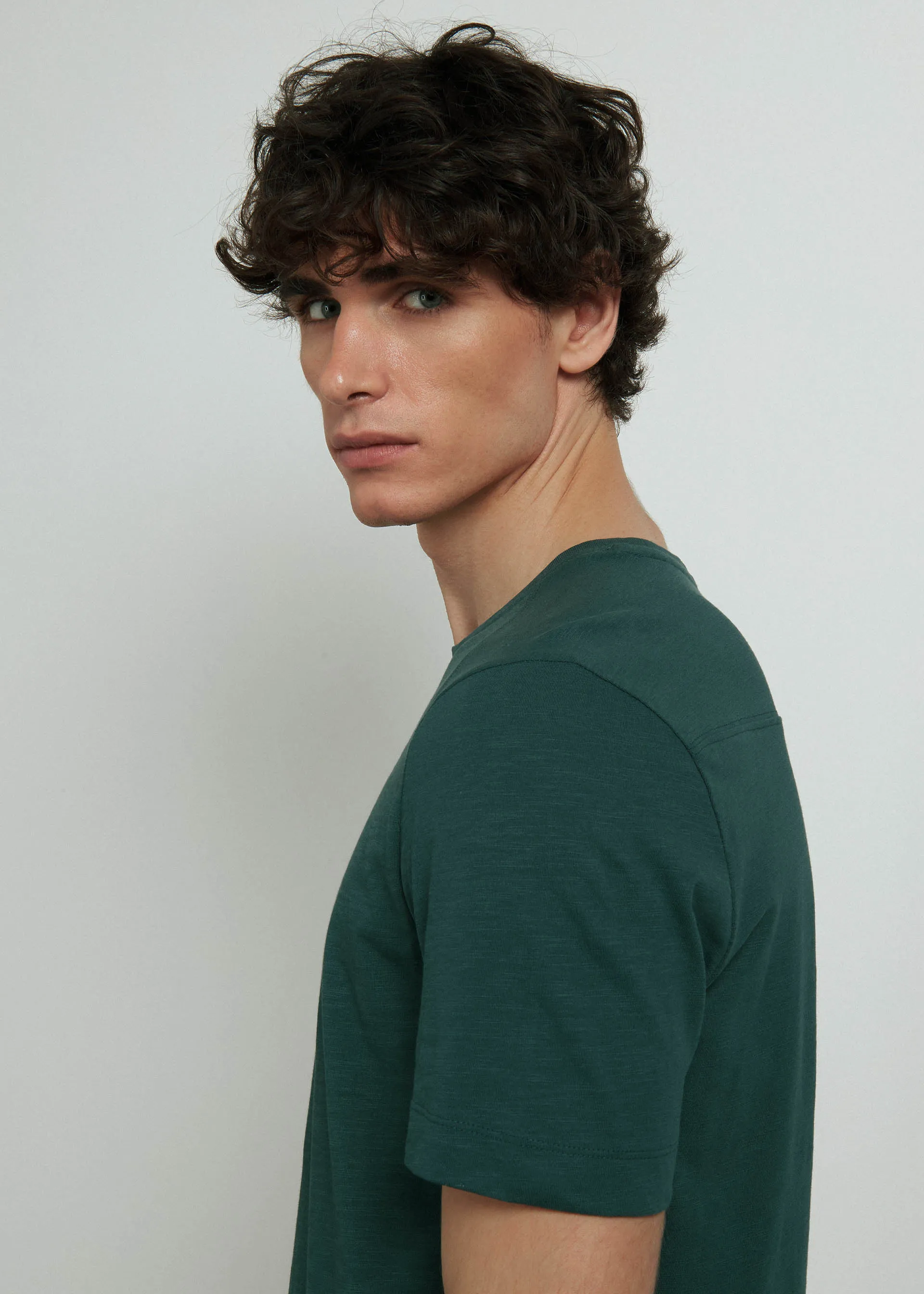 Pure cotton plain T-shirt