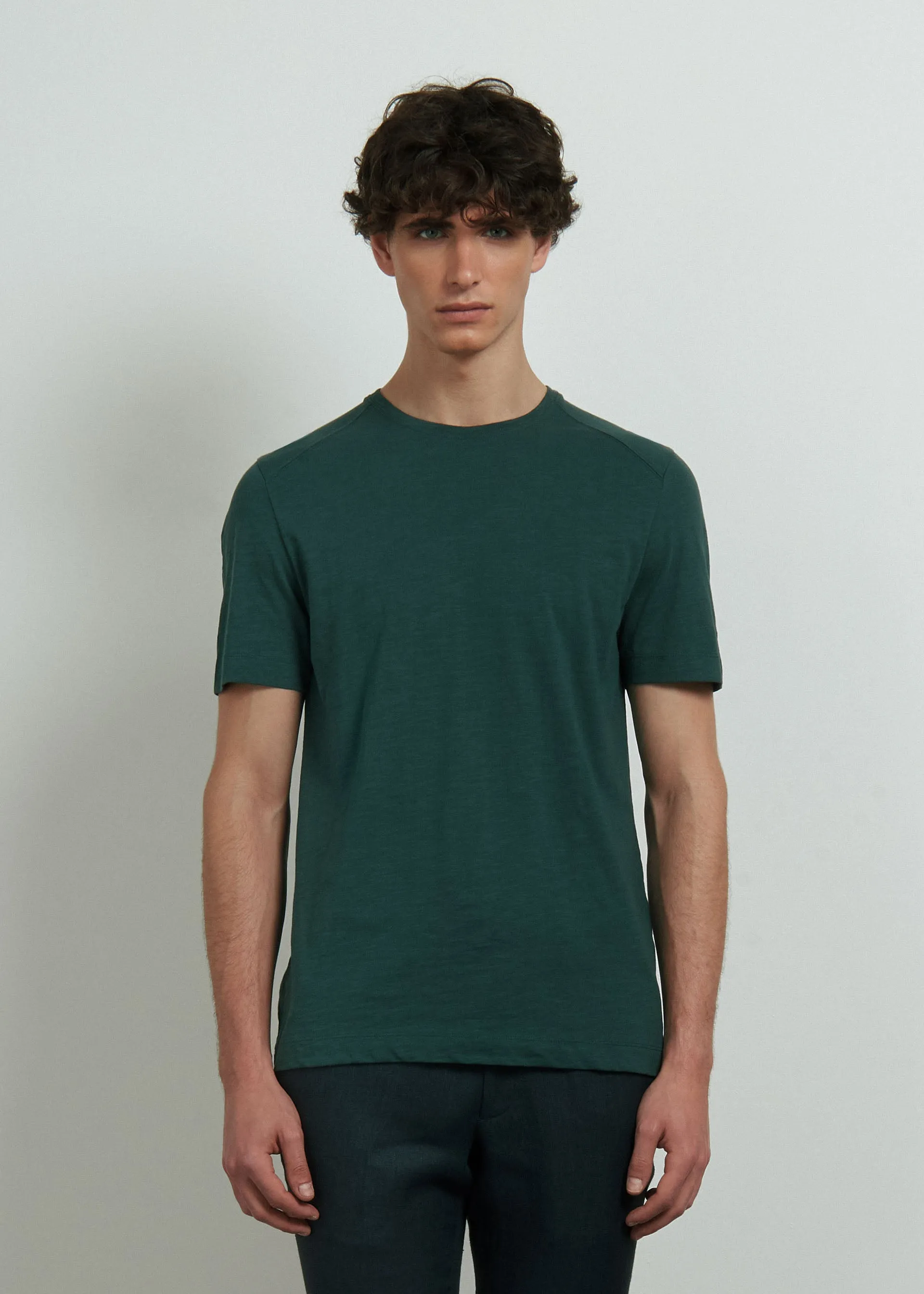 Pure cotton plain T-shirt