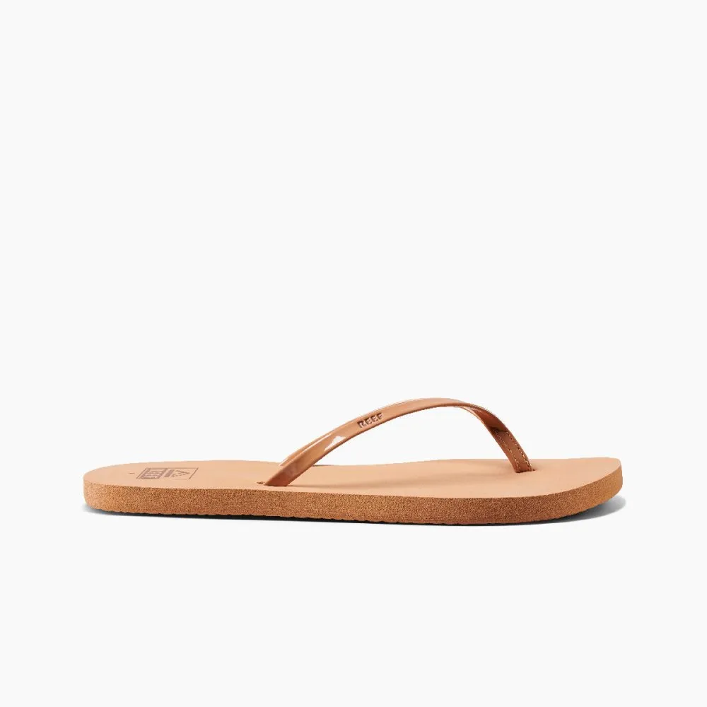 Reef Women's Bliss Nights - Natural Patent - Buy Online Now!