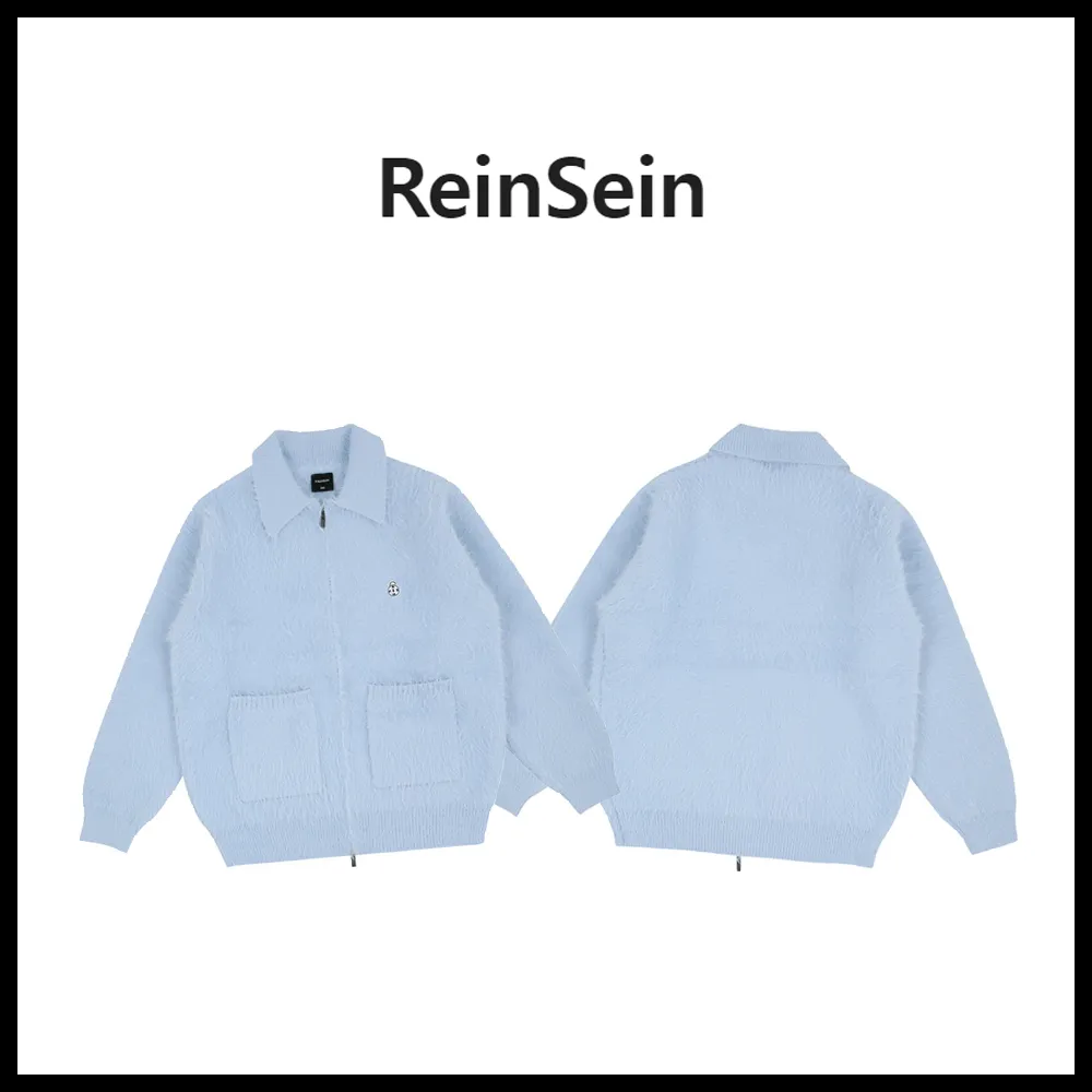 ReinSein Unisex Street Style Nylon Cardigans with Plain Logo