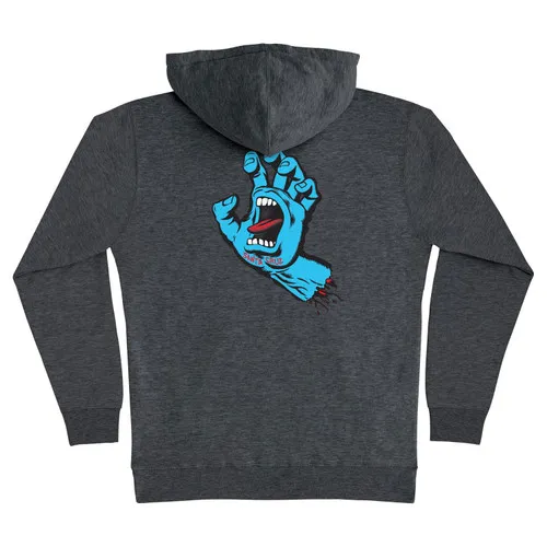 Santa Cruz Skateboards Hoody Screaming Hand Pullover Charcoal Heather - Product Description, Price & Reviews