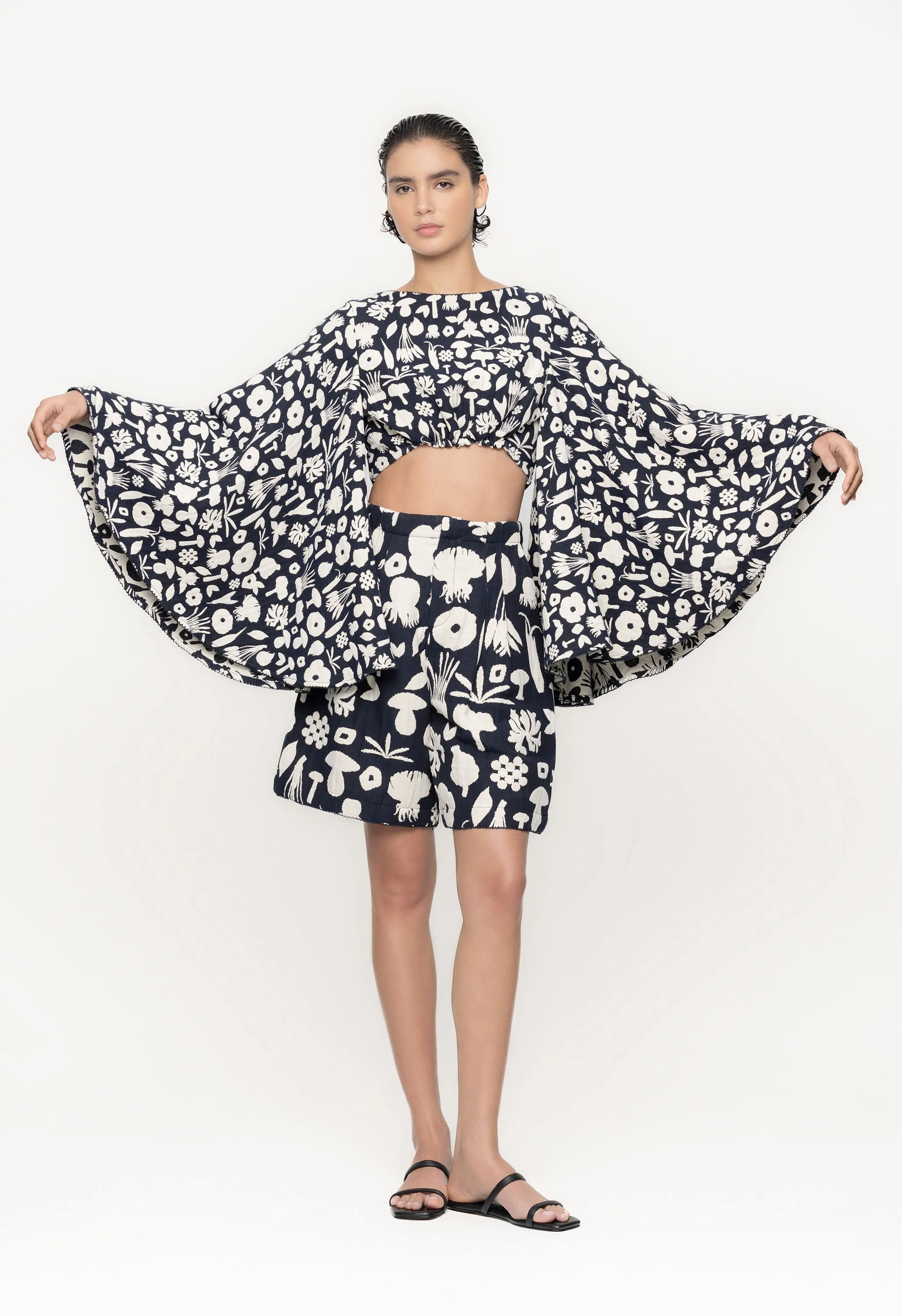 Sauce Setas Cropped Top