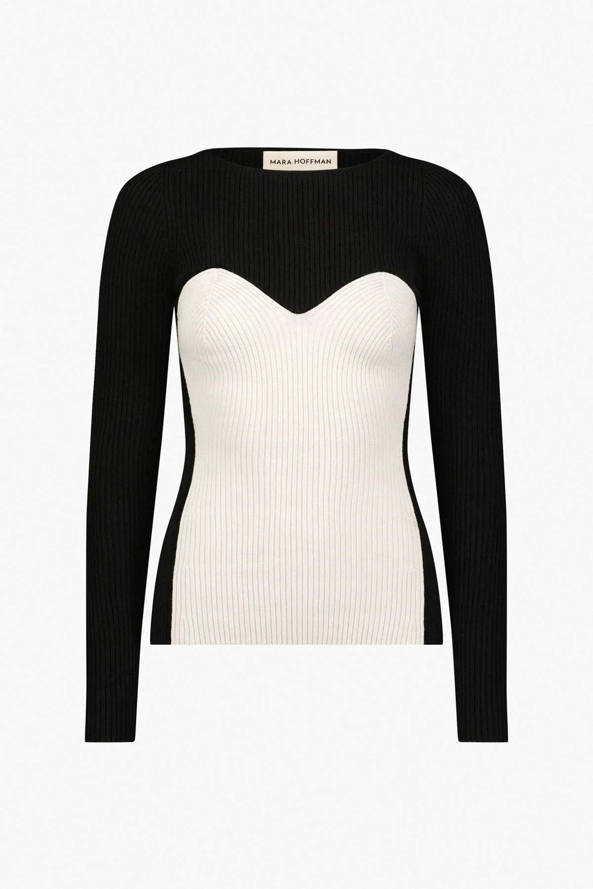 Scarlet Sweater - Black/White