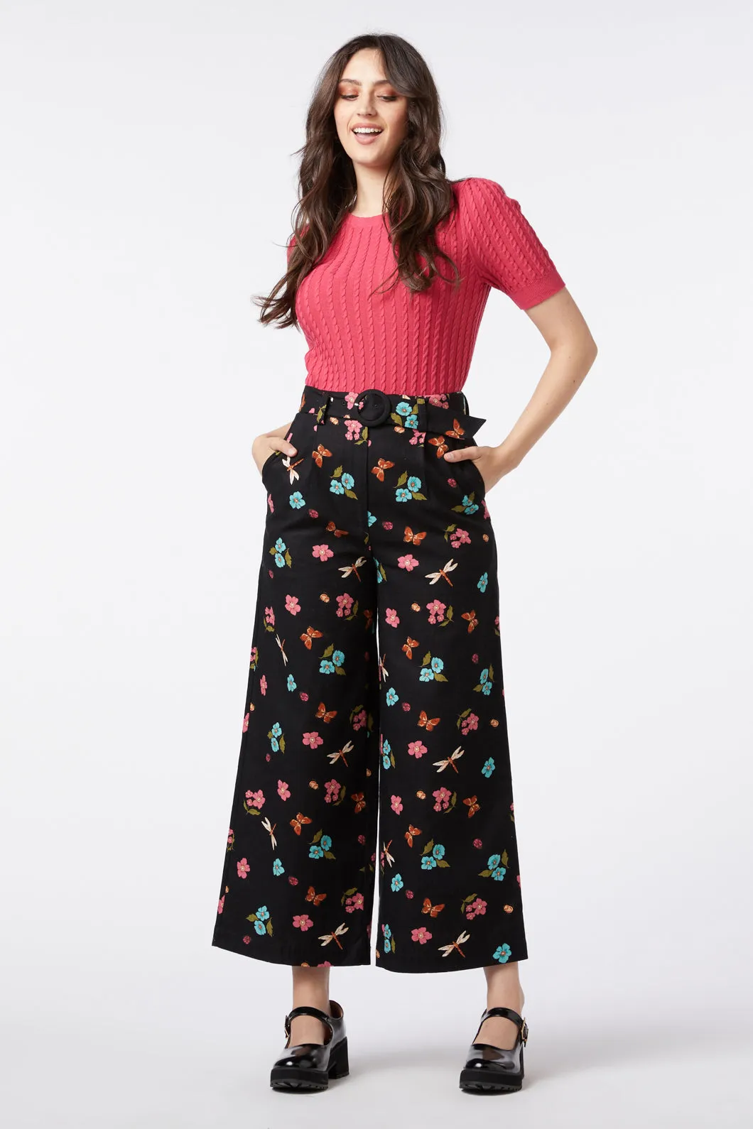 Serena Floral Pants.