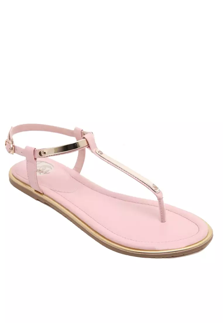 VS8858 Sexy Flat Sandals with Toe Post