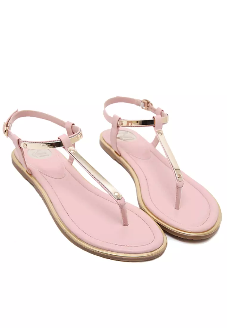 VS8858 Sexy Flat Sandals with Toe Post