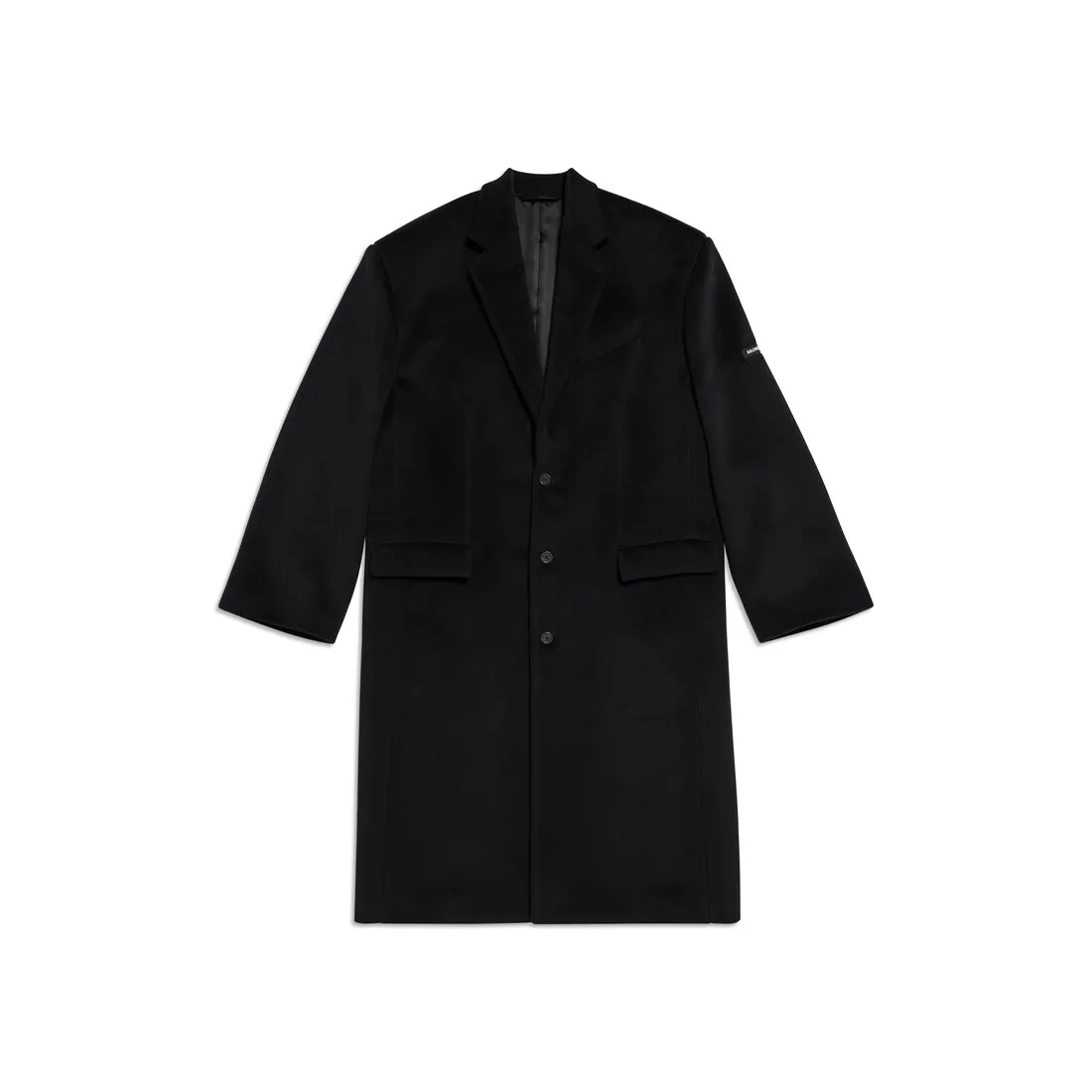 Black Skater Tailored Coat