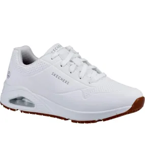 Skechers Women's Uno SR Work Safety Shoes White