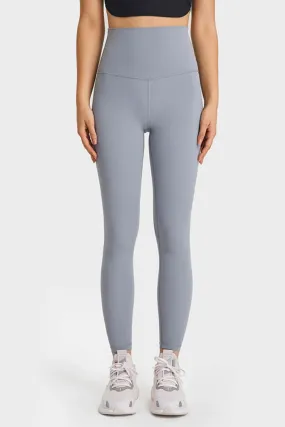 Skin-Like Elastic Waist Yoga Pants