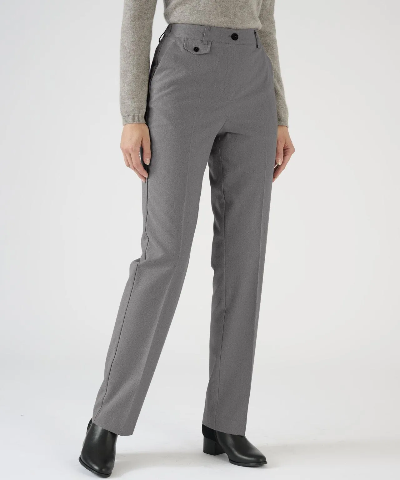 Slim Leg Pocketed Pants