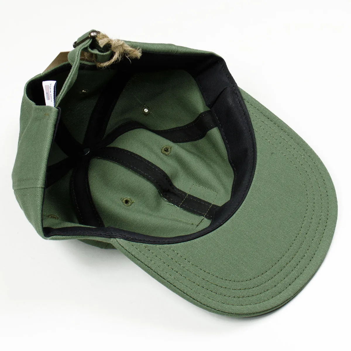 Stan Ray Olive Sateen Ball Cap