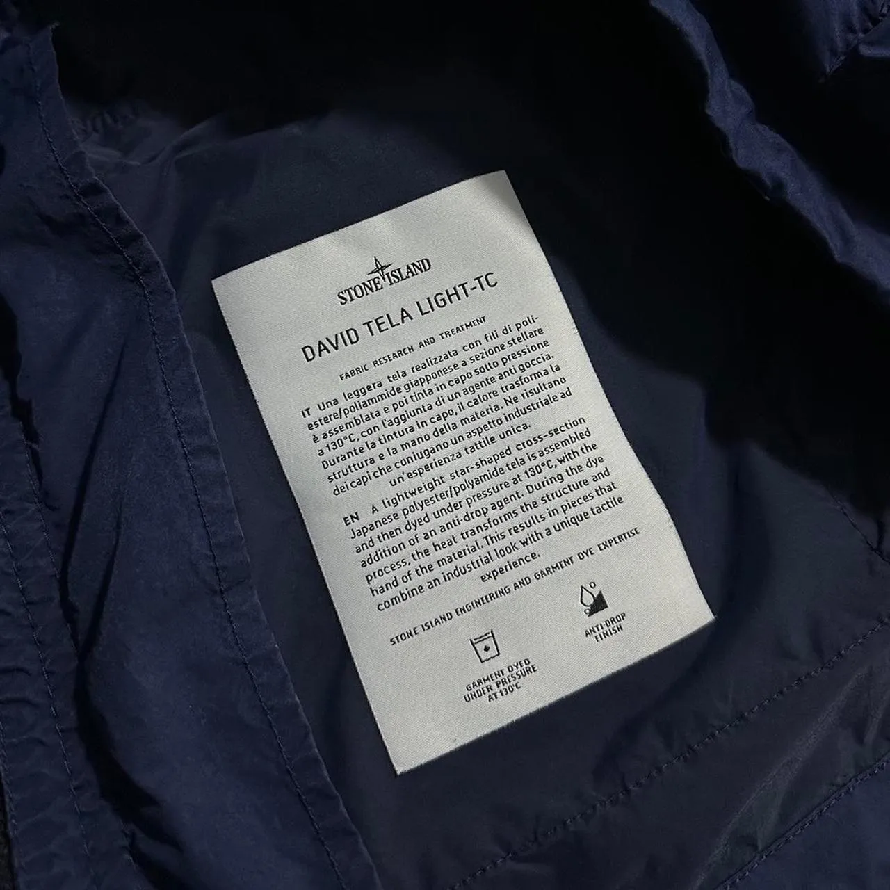 Stone Island David Tela Light-TC Jacket Store