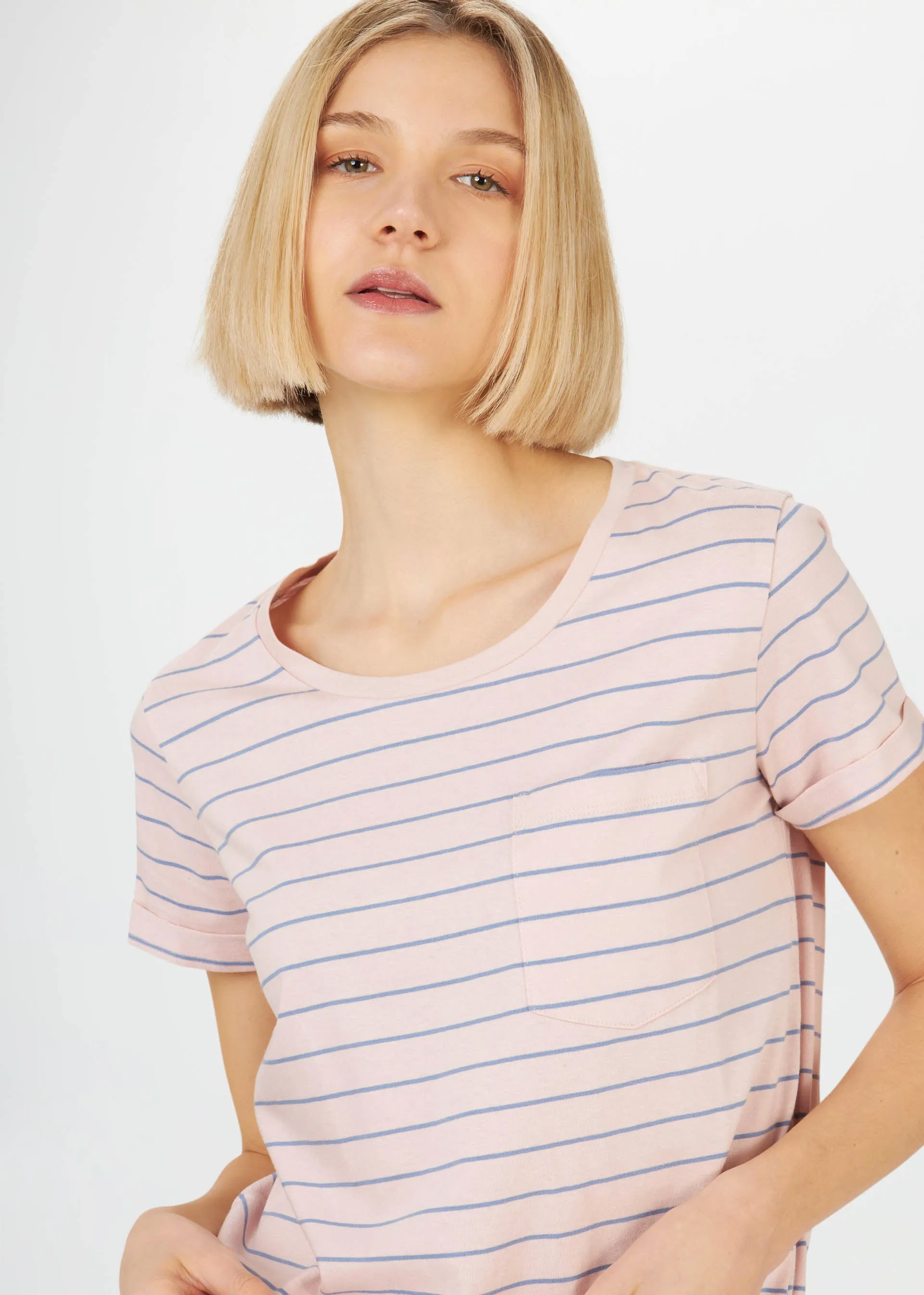 striped t-shirt