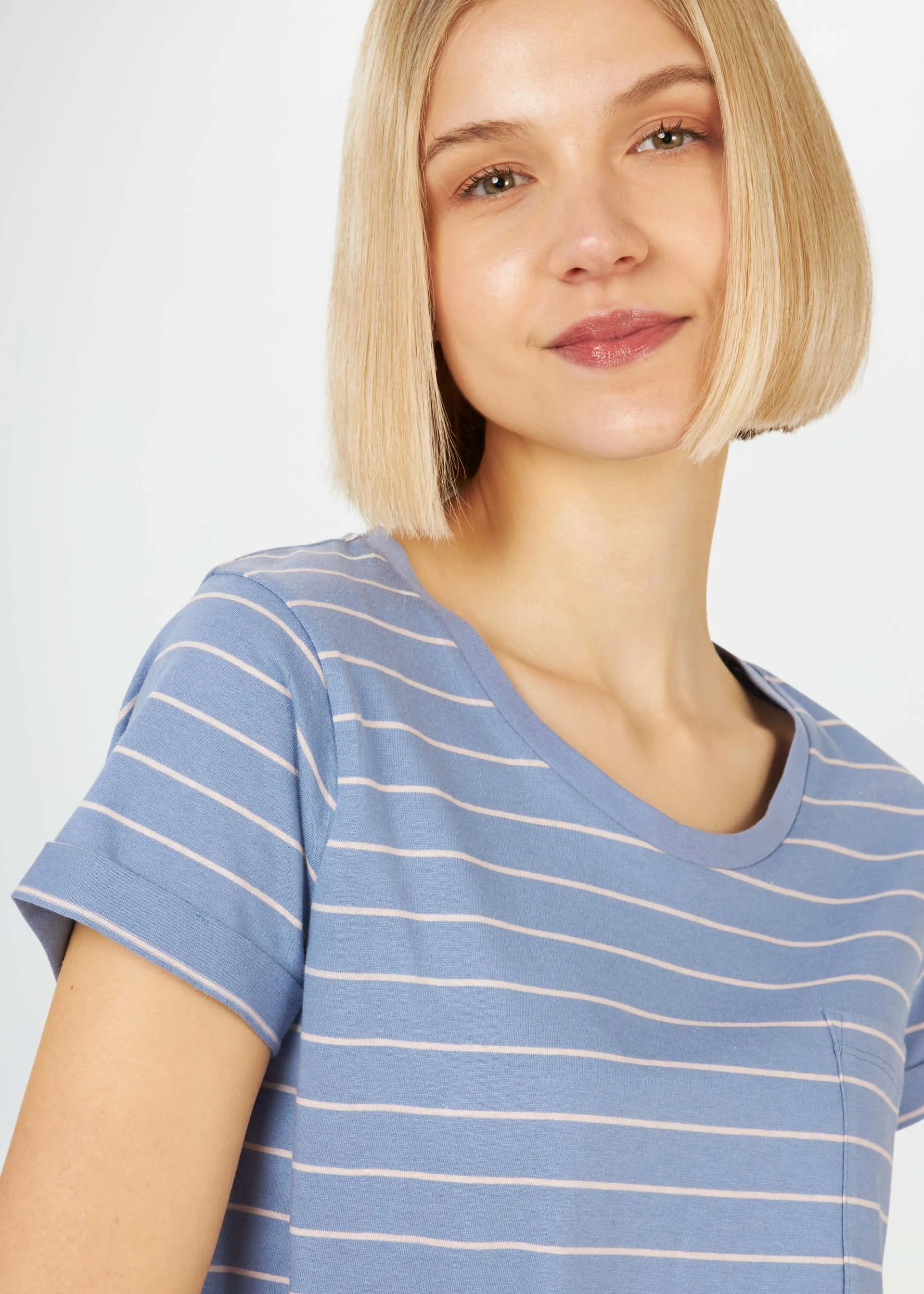 striped t-shirt