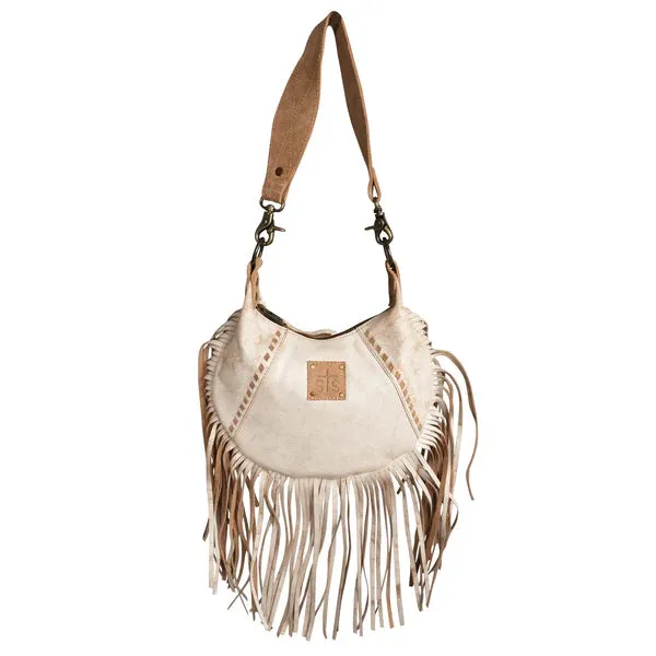 STS Cremello Nellie Fringe Bag - Stylish Leather Handbag