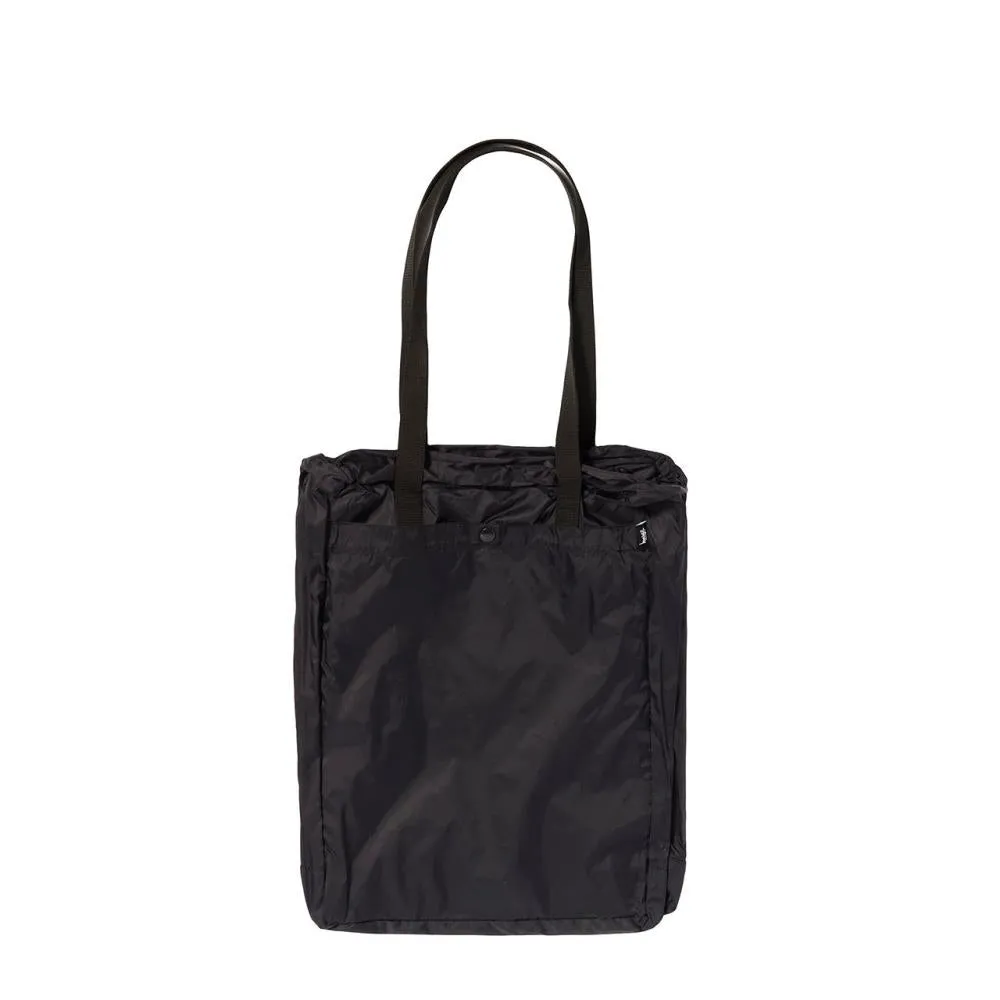 Stussy Black Lightweight Travel Tote Bag