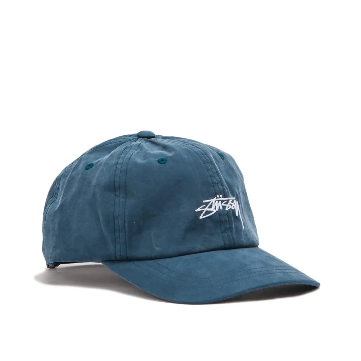 Stussy Blue Peached Smooth Stock Low Pro Cap