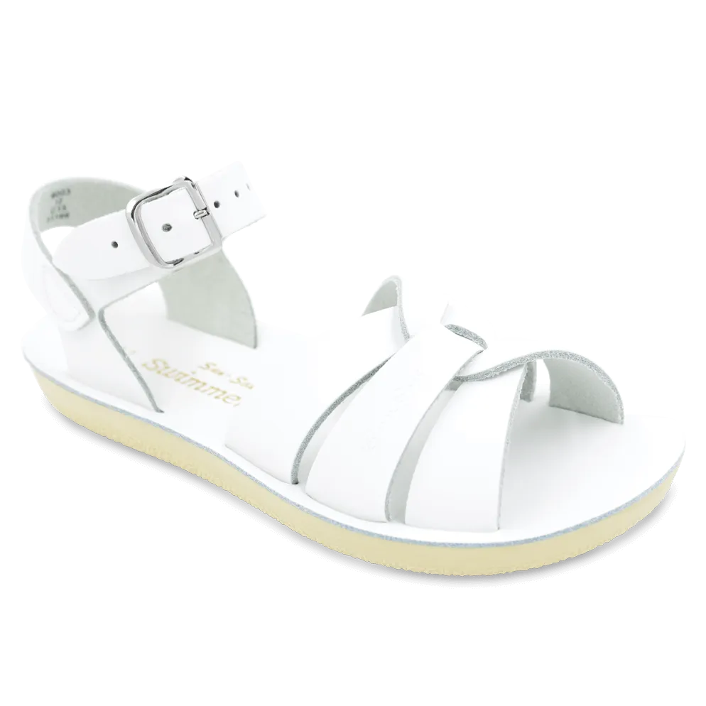 Sun-San White Swimmer Sandals