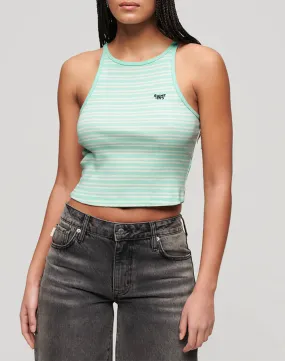 SUPERDRY D2 OVIN ESSENTIAL LOGO STR RACER VEST WOMEN''S TOP