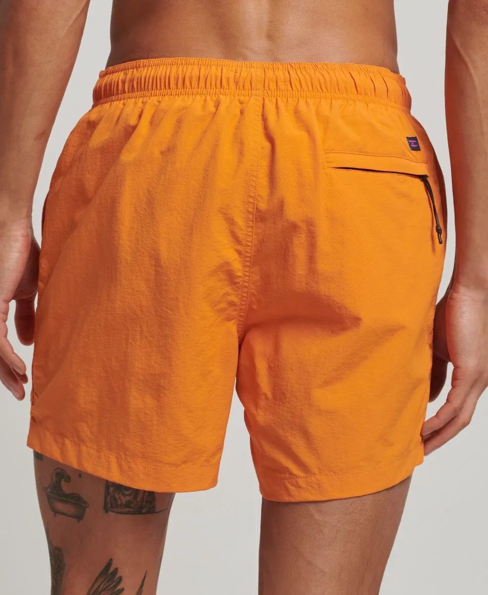 Golden Ochre Summer Plain Swim Shorts for Men by Superdry