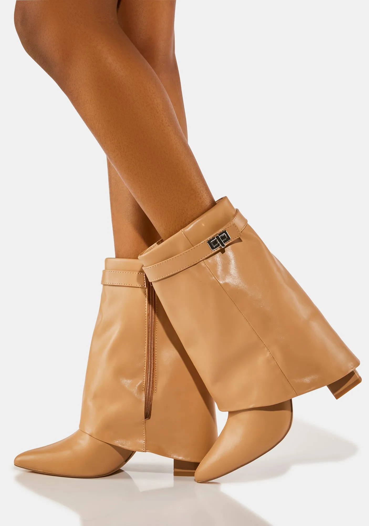 Tan Fyre Ankle Boots-