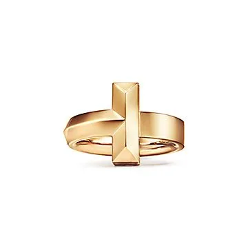 Tiffany T T1 Ring in Yellow Gold 