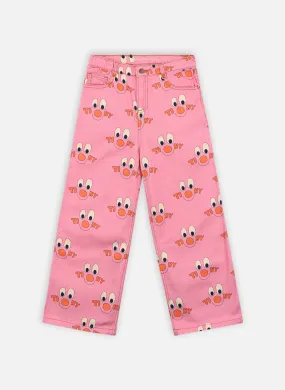 Tinycottons Clowns Pants in Pink