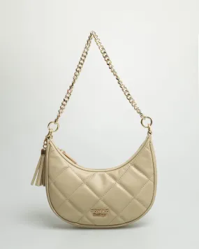 Tomaz Ladies Crescent Bag (Beige) for women