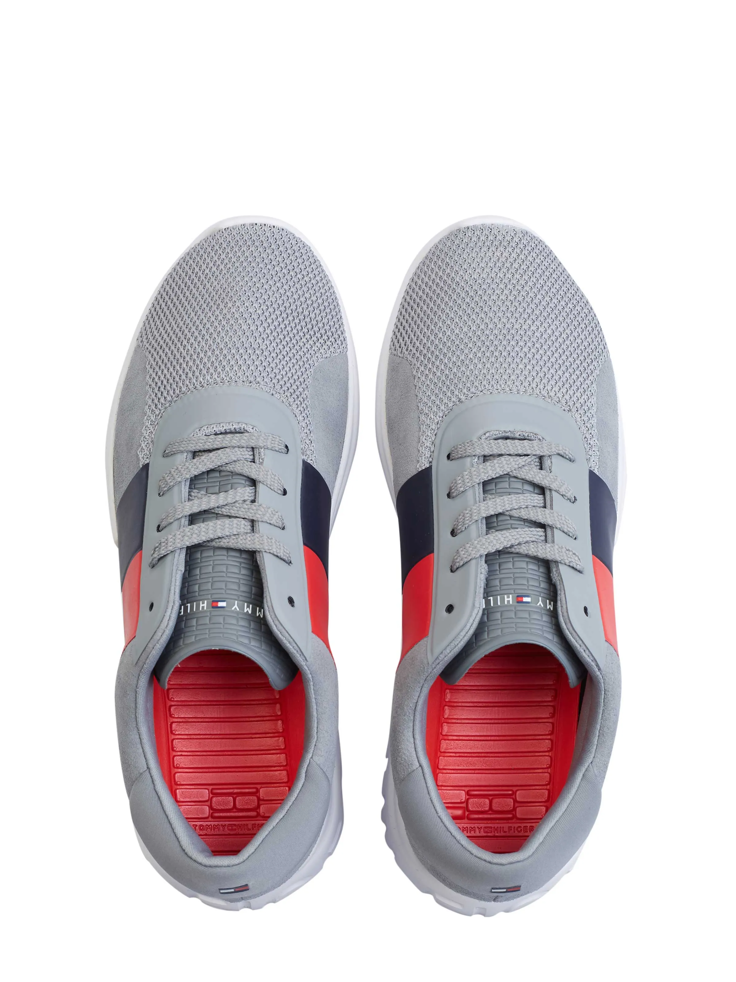 Tommy Hilfiger light grey shoe.