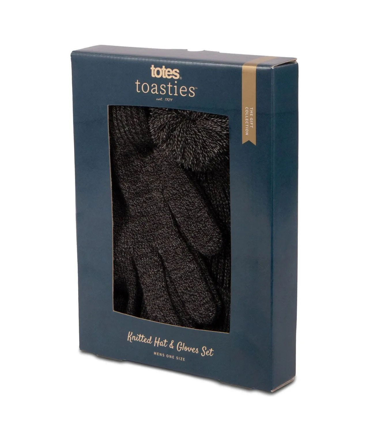 Totes Men's Hat & Glove Gift Set