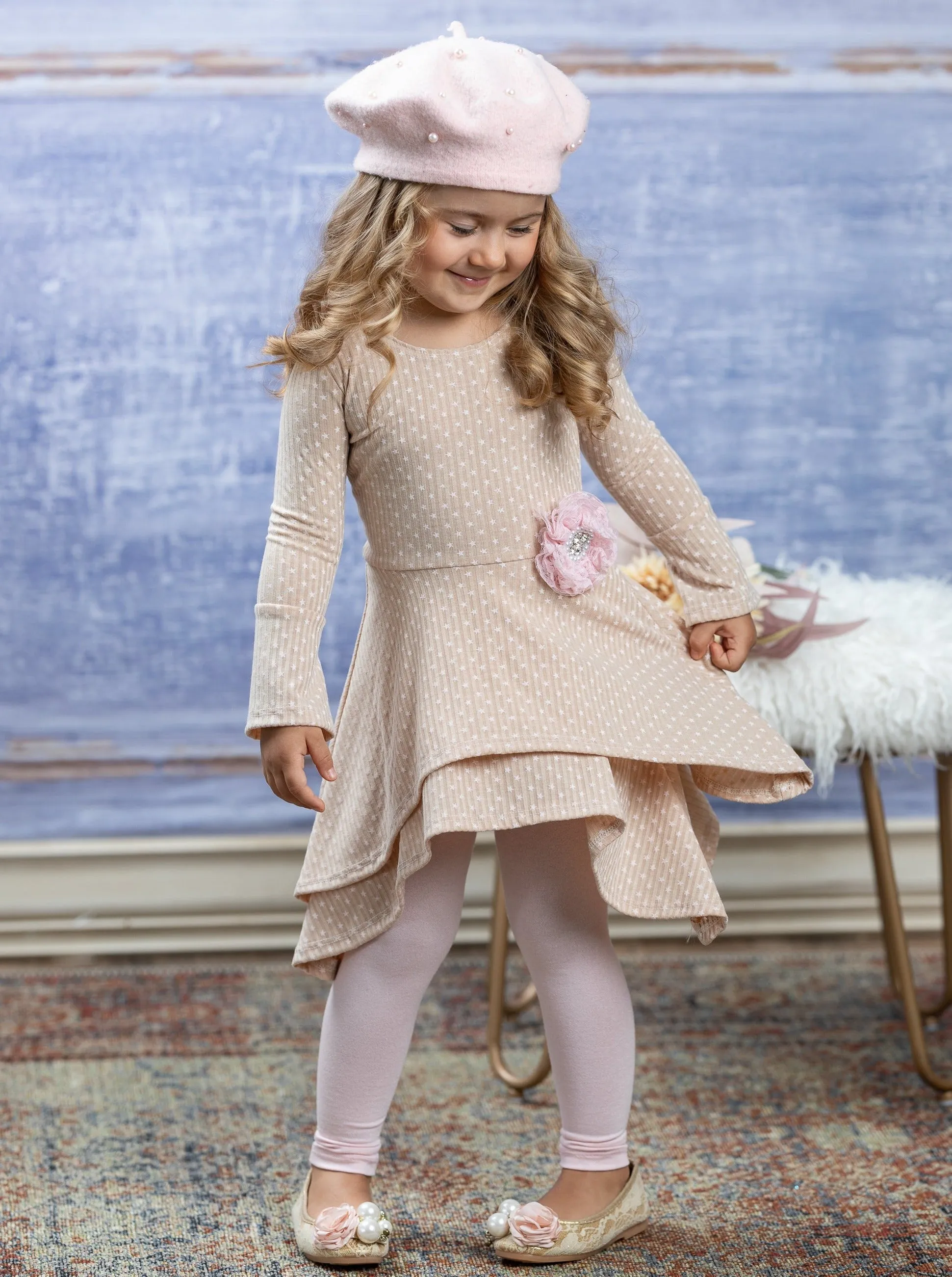 Twinkle Star Baby Tunic and Legging Outfit Set