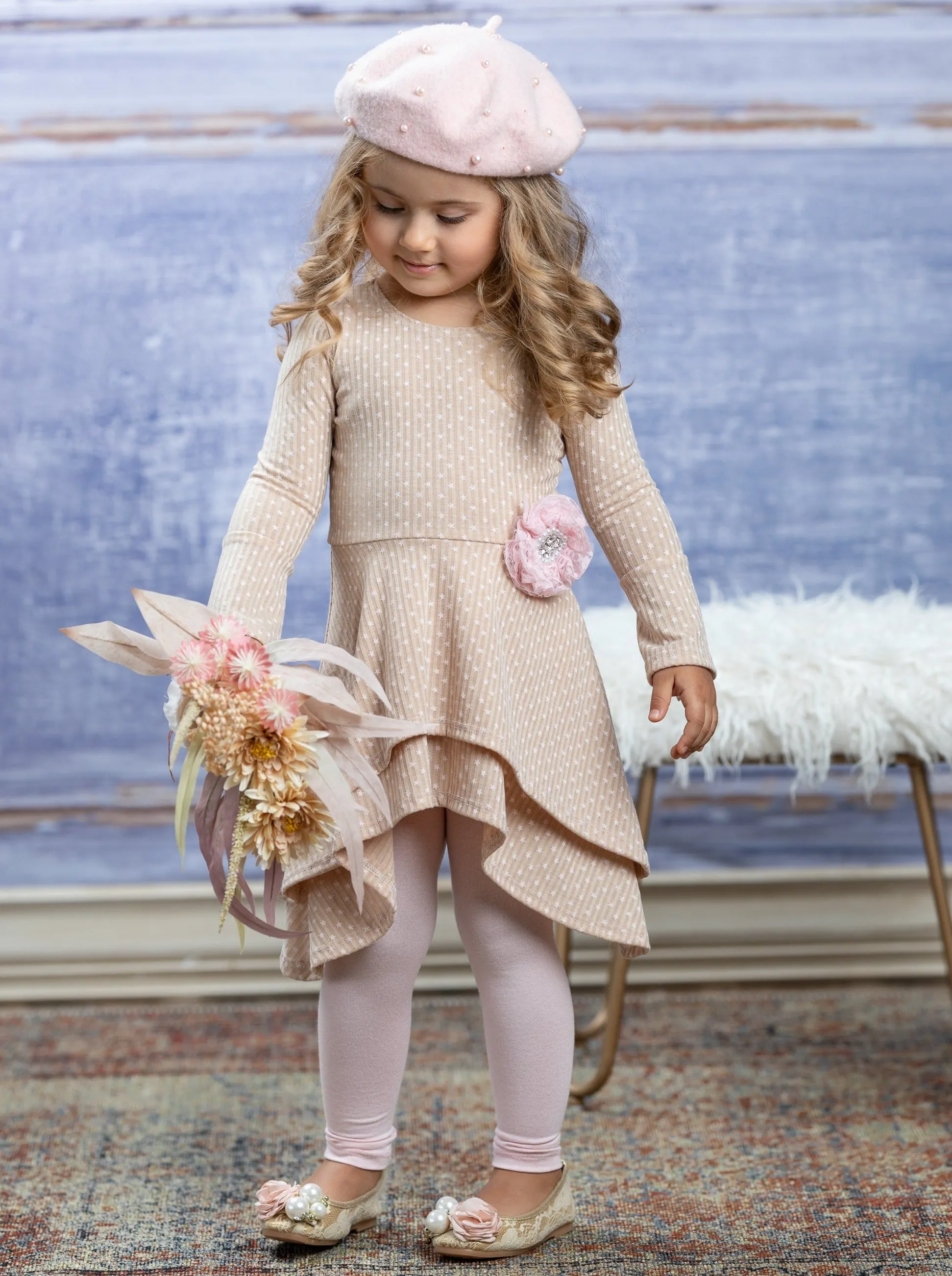 Twinkle Star Baby Tunic and Legging Outfit Set